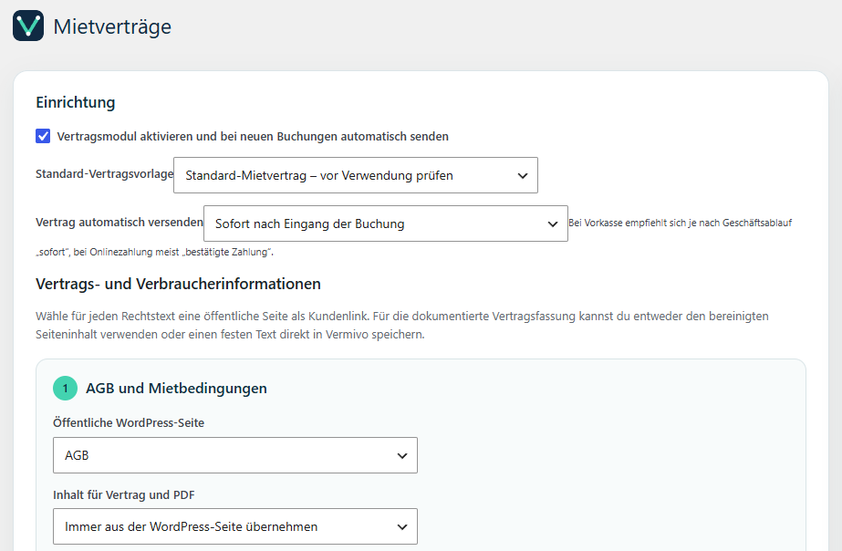 Mietverträge und Dokumente mit Vermivo verwalten